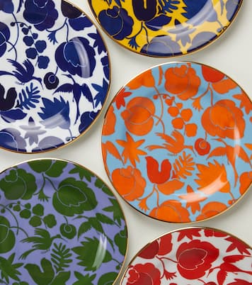 Wildbird set of 6 dessert plates | La DoubleJ