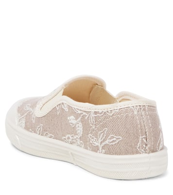 Zapatillas slip-on de denim bordado | PèPè