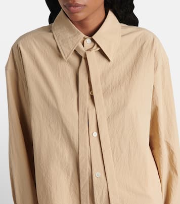 Camisa de algodón con lazada | Lemaire