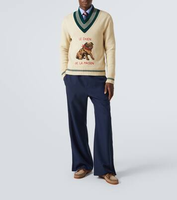 Segelschuhe Palm Avenue aus Veloursleder | Valentino Garavani