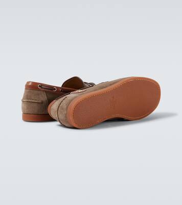 Segelschuhe Palm Avenue aus Veloursleder | Valentino Garavani