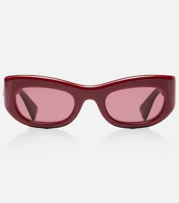 Logo rectangular sunglasses | Gucci