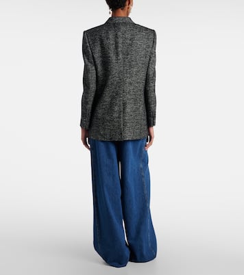 Chaqueta cruzada en mezcla de lana | Dolce&Gabbana