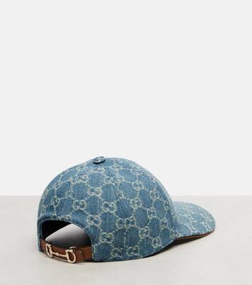 Cappello da baseball in canvas di cotone GG | Gucci