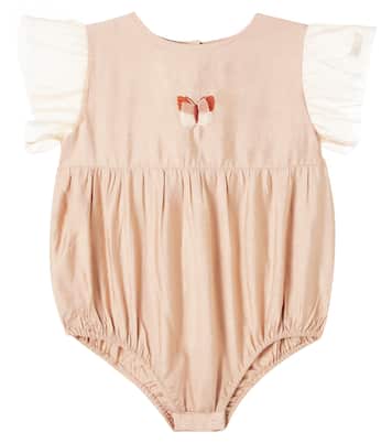 Baby Vailen embroidered bodysuit | Donsje