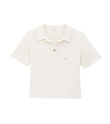 Fortt linen and cotton polo shirt | Donsje