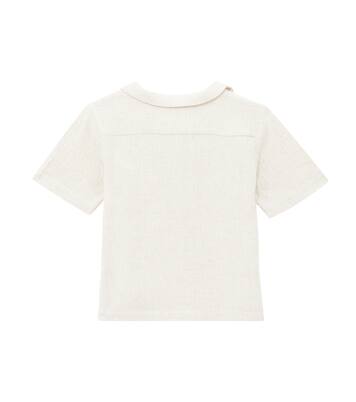Fortt linen and cotton polo shirt | Donsje
