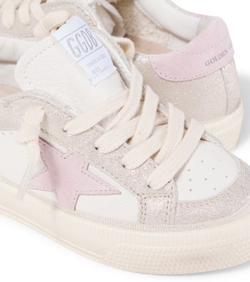 May glitter sneakers | Golden Goose Kids