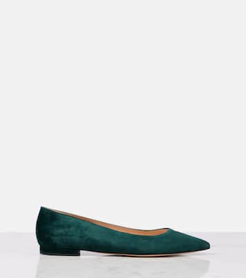 Gianvito suede ballet flats | Gianvito Rossi