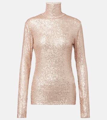 Sequined top | Norma Kamali
