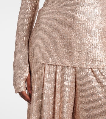 Sequined top | Norma Kamali