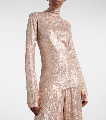 Sequined top | Norma Kamali