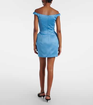 Robe en coton à encolure bardot | Magda Butrym