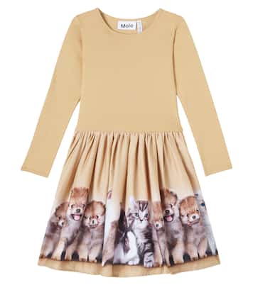 Abito Casie Warm in misto cotone con stampa | Molo