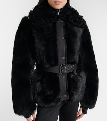 Valdivian shearling down jacket | Moncler Grenoble