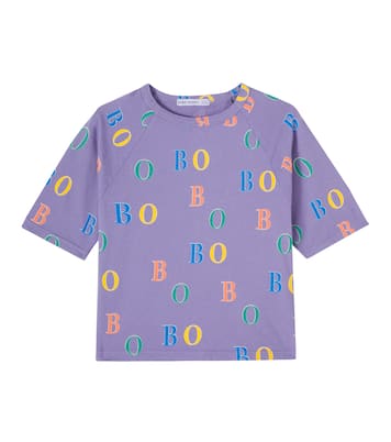 Logo printed cotton T-shirt | Bobo Choses