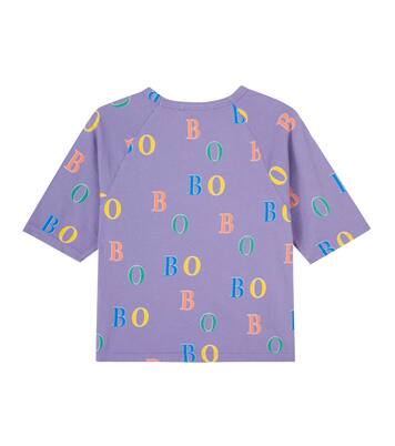Logo printed cotton T-shirt | Bobo Choses