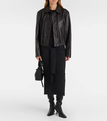 Gonna midi in misto lana | Lemaire