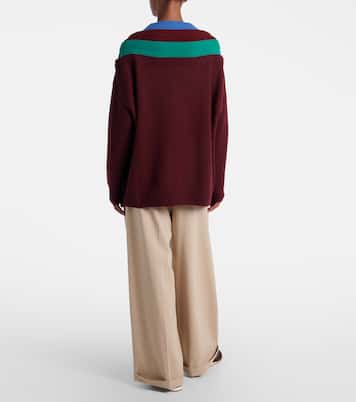 Trompe l'œil wool sweater | Loewe