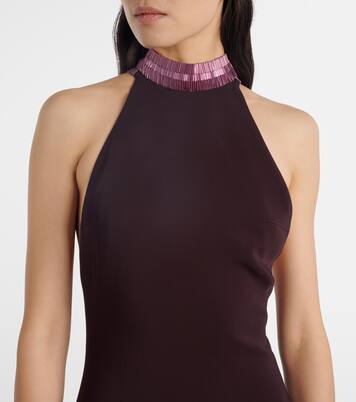 Embellished satin gown | The Attico