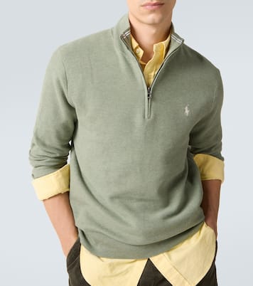 Cotton half-zip sweater | Polo Ralph Lauren