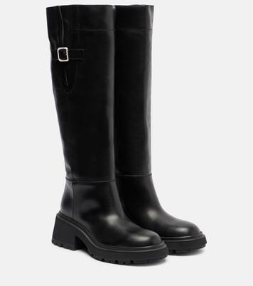Tamsin leather knee-high boots | Jimmy Choo