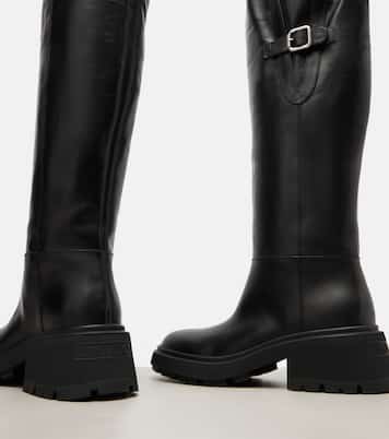 Tamsin leather knee-high boots | Jimmy Choo