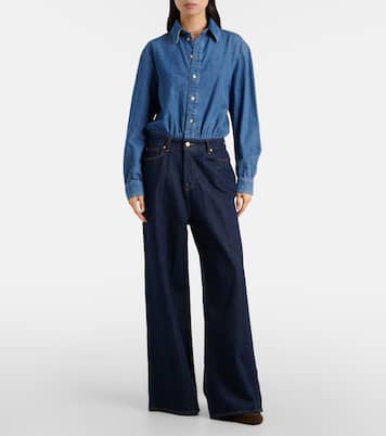 Denim jumpsuit | 7 For All Mankind