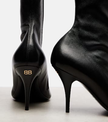 Avenue 90 leather ankle boots | Balenciaga
