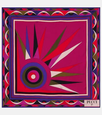 Sciarpa Hawaii in twill di seta | Pucci