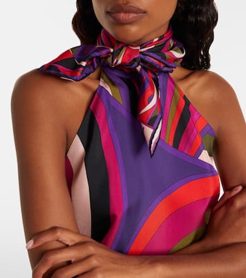 Sciarpa Hawaii in twill di seta | Pucci