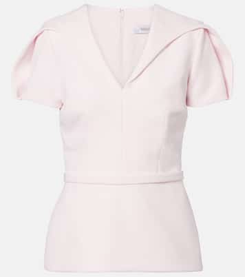 Top Leighton de crepé | Safiyaa