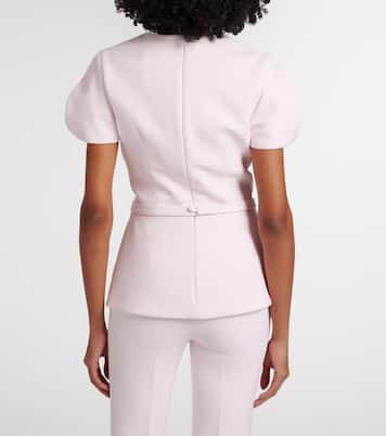 Top Leighton de crepé | Safiyaa