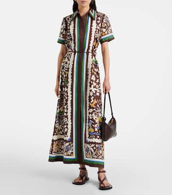 Hemdblusenkleid Maroc aus Leinen | Alémais