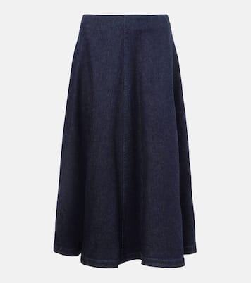 Varda denim midi skirt | Altuzarra