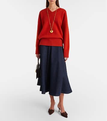 Varda denim midi skirt | Altuzarra