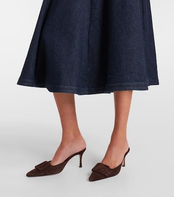 Varda denim midi skirt | Altuzarra