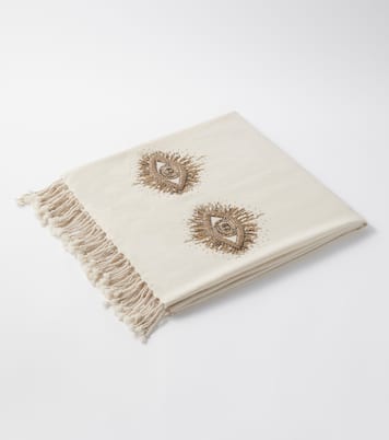 Colcha Muse de lana con cuentas | Jonathan Adler