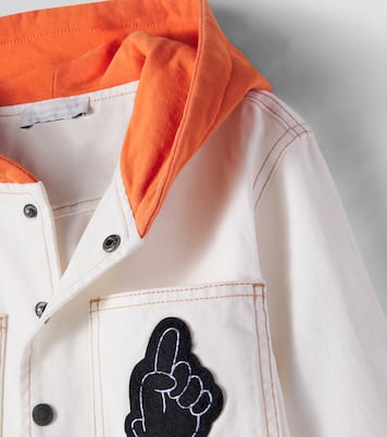 Veste en toile de coton brodée | Stella McCartney Kids