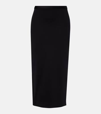 Piuma jersey pencil skirt | Max Mara