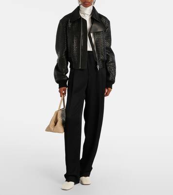 Intrecciato leather jacket | Bottega Veneta