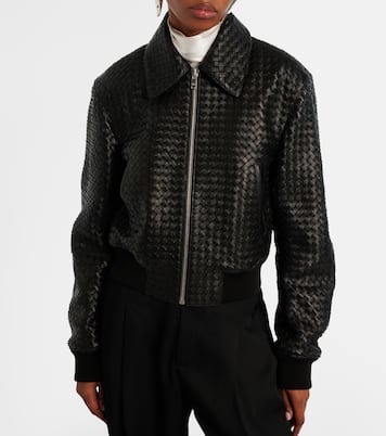 Intrecciato leather jacket | Bottega Veneta