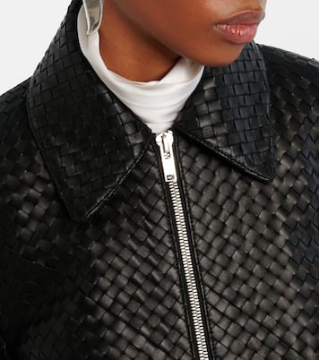 Intrecciato leather jacket | Bottega Veneta