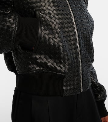 Intrecciato leather jacket | Bottega Veneta