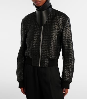 Intrecciato leather jacket | Bottega Veneta