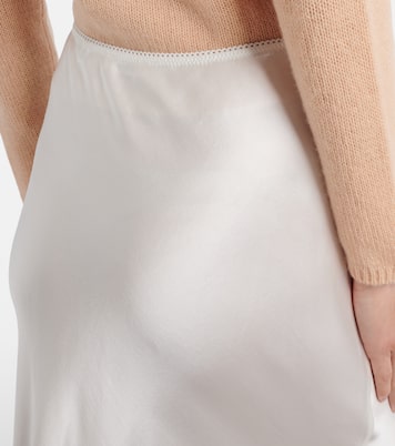 Elowette lace-trimmed silk longuette | Dôen