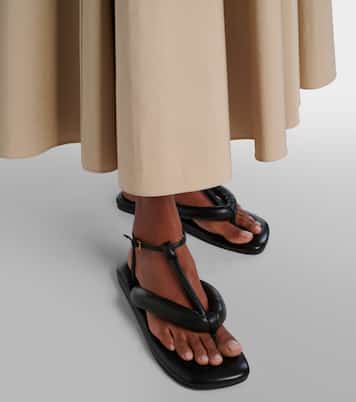 Boudoir leather thong sandals | Givenchy