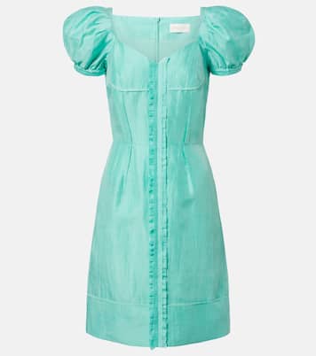 Linen-blend midi dress | Shushu/Tong