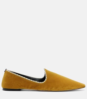 Velvet slip-on shoes | Toteme