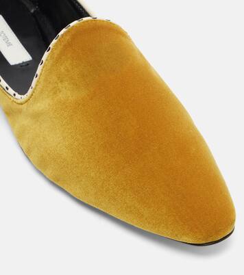 Velvet slip-on shoes | Toteme
